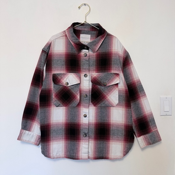 Aeropostale Other - Aeropostale Red and Black Plaid Shirt